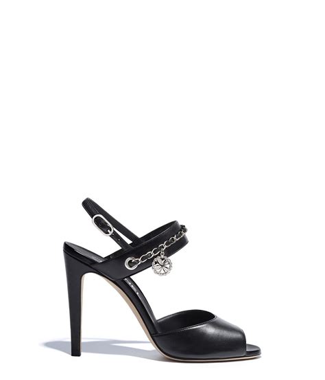 chanel heeled sandal|chanel shoes official website.